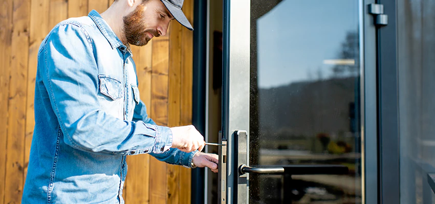 Frameless Glass Storefront Door Locks Replacement in South Whittier, CA
